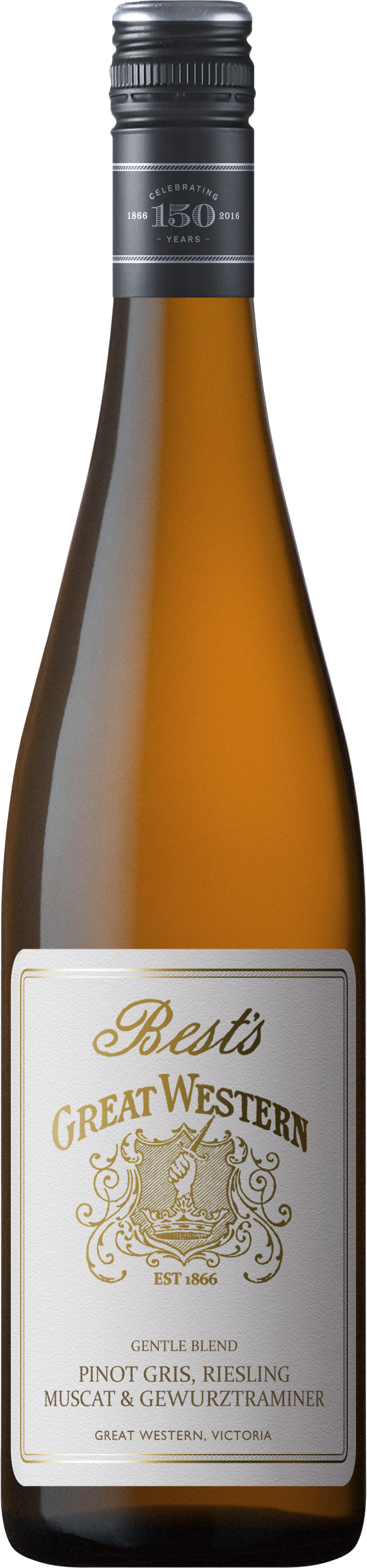 Best’s Wines Gentle Blend Riesling Pinot Gris Gewürztraminer Muscat 2016 Great Western